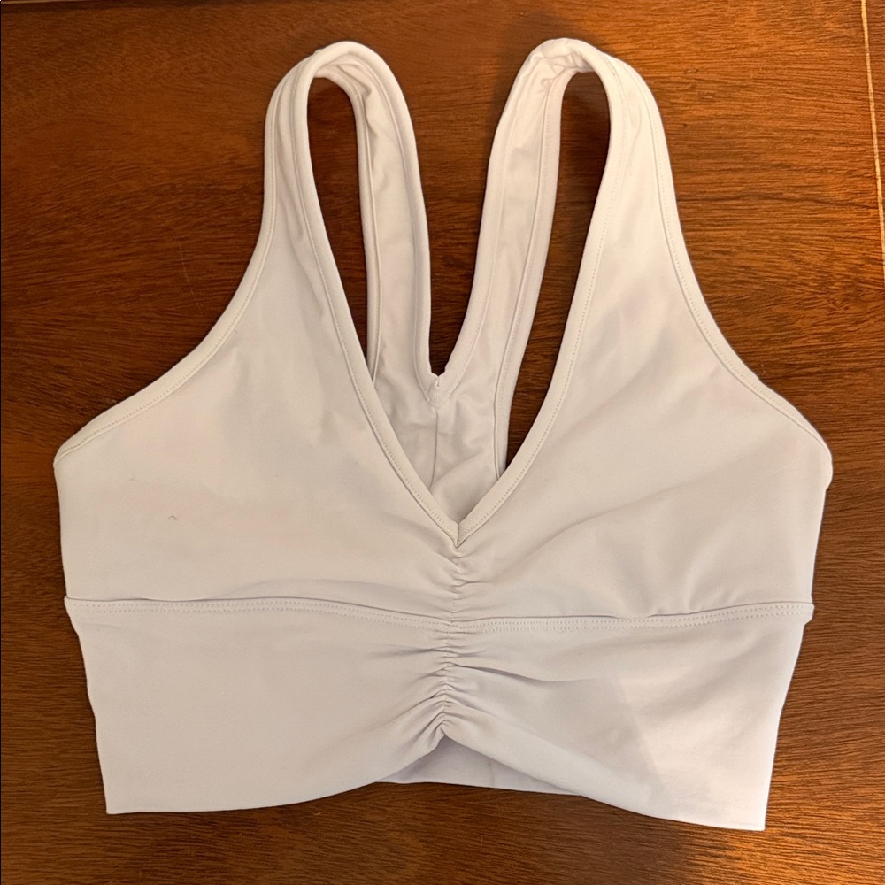 ALO Yoga White Sports Bra